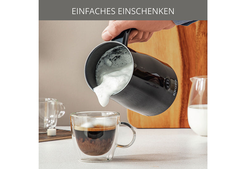 KRUPS Milchaufschäumer XL 1008 500W schwarz
