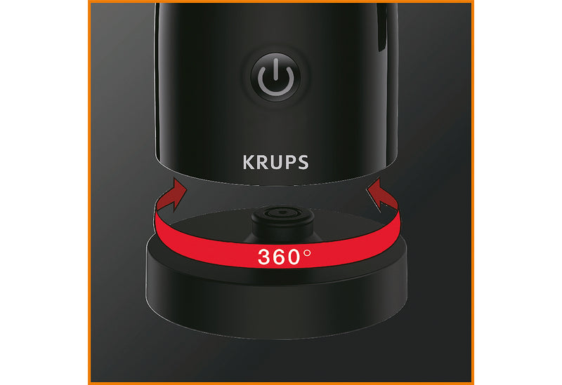 KRUPS Milchaufschäumer XL 1008 500W schwarz