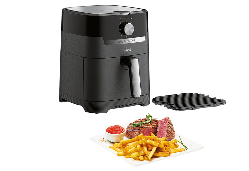 TEFAL Heißluftfritteuse EY5018 Easy Fry & Grill XL Classic 4,2l 1400 Watt schwarz
