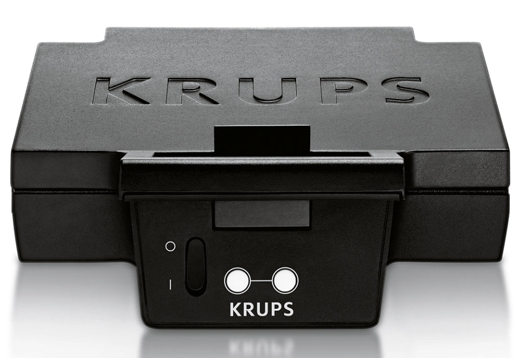 KRUPS Waffeleisen FDK252 2 Waffeln 930W schwarz