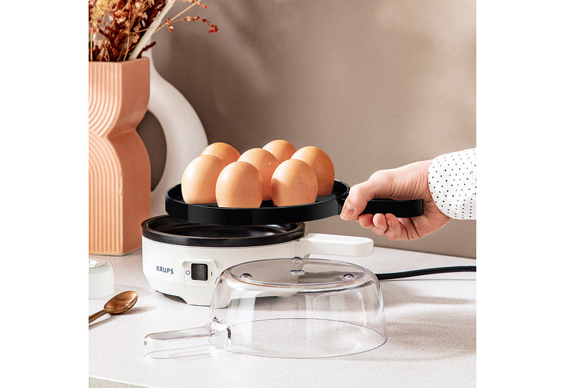 KRUPS Eierkocher EG2331 Ovomat Special 7 Eier weiß
