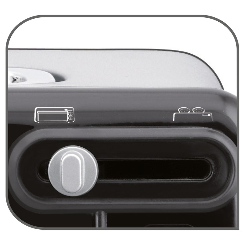 TEFAL TL6008 2in1 Toaster und Miniofen  1300W schwarz/Alu matt
