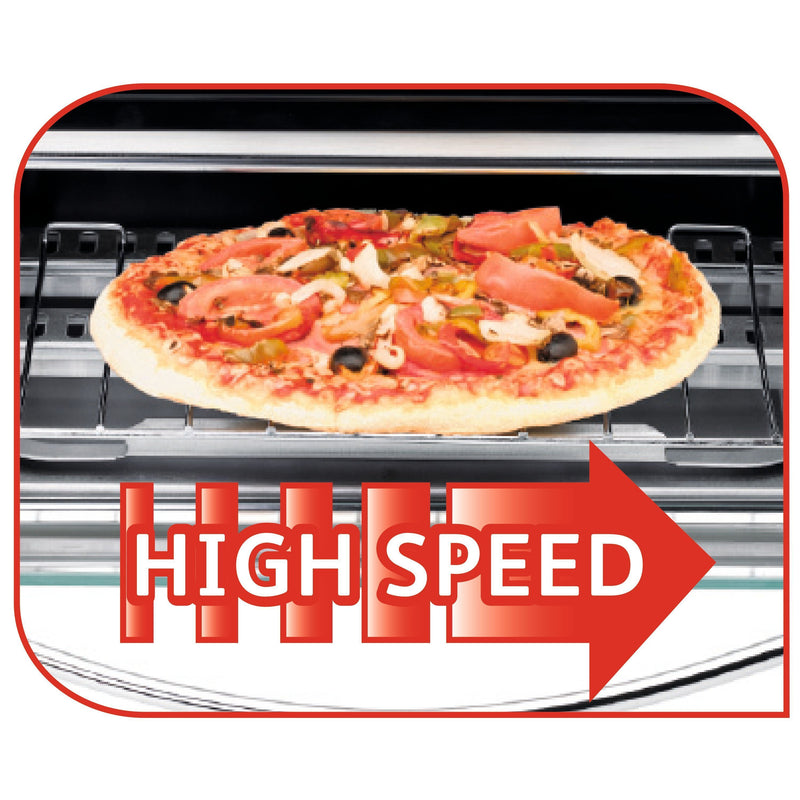 TEFAL TL6008 2in1 Toaster und Miniofen  1300W schwarz/Alu matt