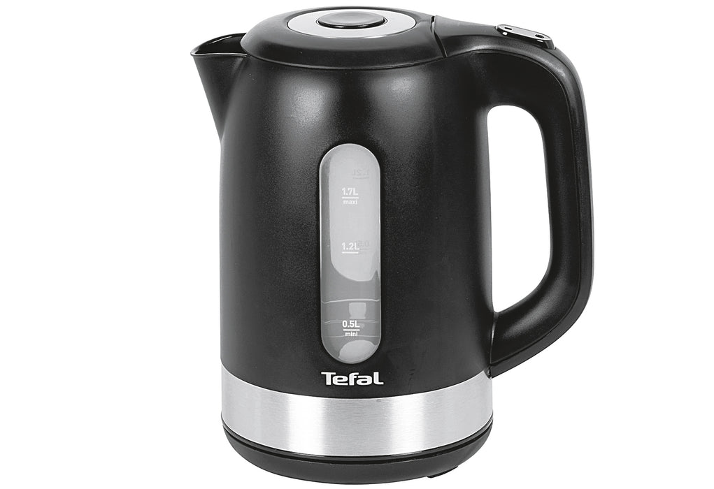 TEFAL Wasserkocher KO 3308 1,7 l 2400 Watt schwarz/Edelstahl