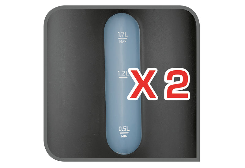 TEFAL Wasserkocher KO 3308 1,7 l 2400 Watt schwarz/Edelstahl