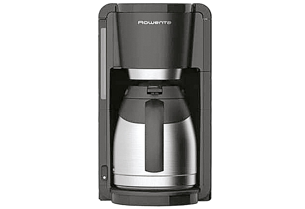 ROWENTA Kaffeemaschine CT 3818 Edelstahlkanne 10 Tassen 800 Watt schwarz