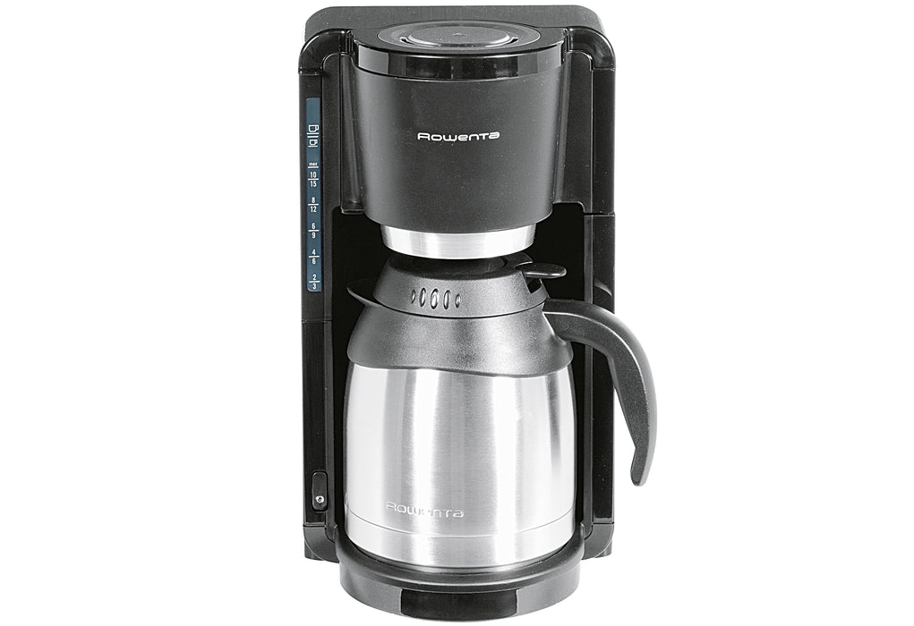 ROWENTA Kaffeemaschine CT 3818 Edelstahlkanne 10 Tassen 800 Watt schwarz