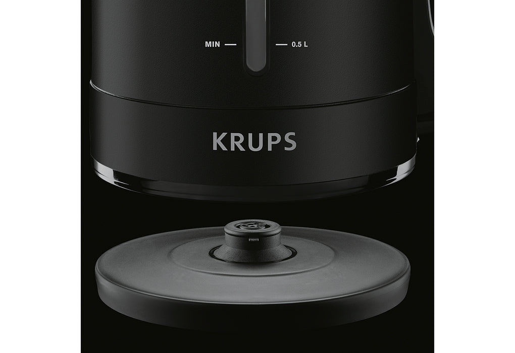 KRUPS Wasserkocher BW 2448  2200 W schwarz