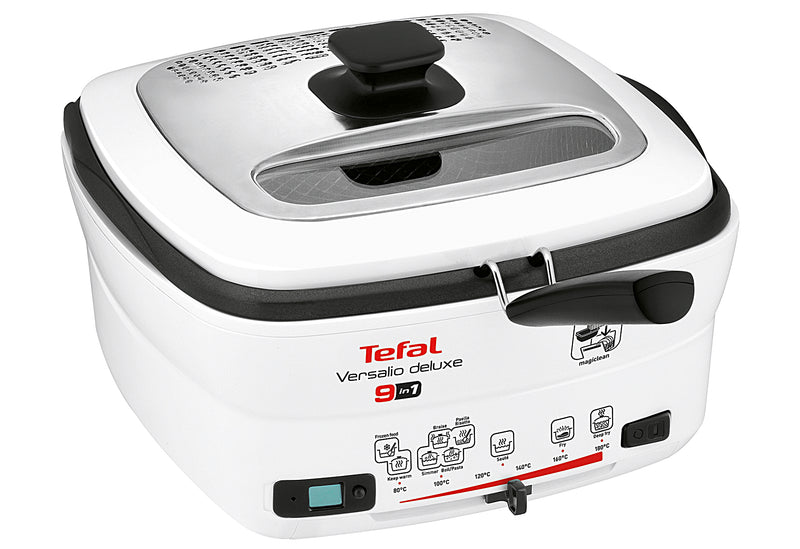 TEFAL Fritteuse FR 4950 1600 Watt weiß/schwarz