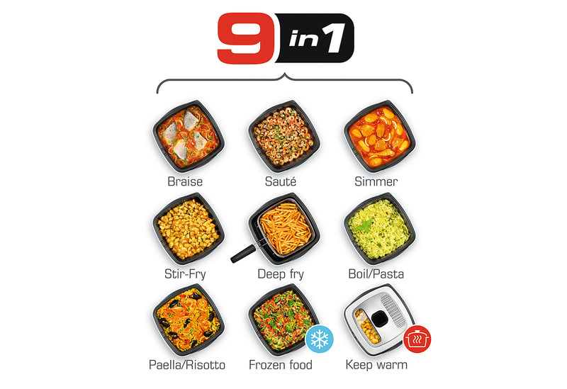 TEFAL Fritteuse FR 4950 1600 Watt weiß/schwarz