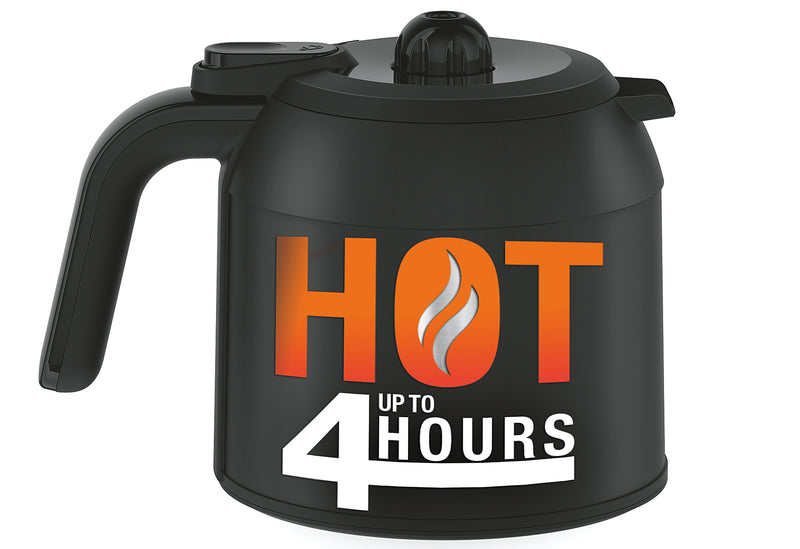 KRUPS Kaffeeautomat KM3038 Pro Aroma Therm 10Tassen schwarz