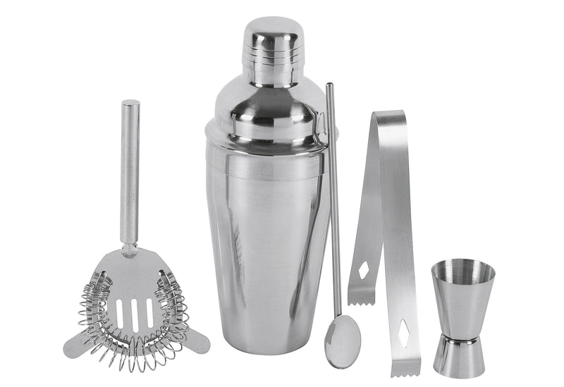 CILIO Bar-Set Edelstahl poliert 5teilig