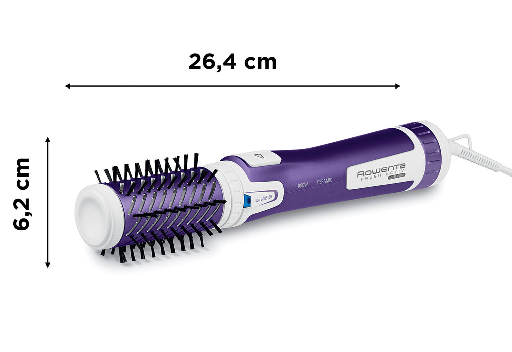 ROWENTA Warmluftbürste CF9530 Brush Active Volume & Shine 1000W violett