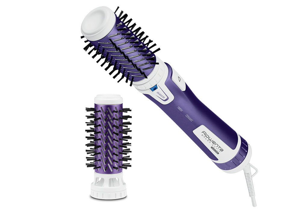 ROWENTA Warmluftbürste CF9530 Brush Active Volume & Shine 1000W violett