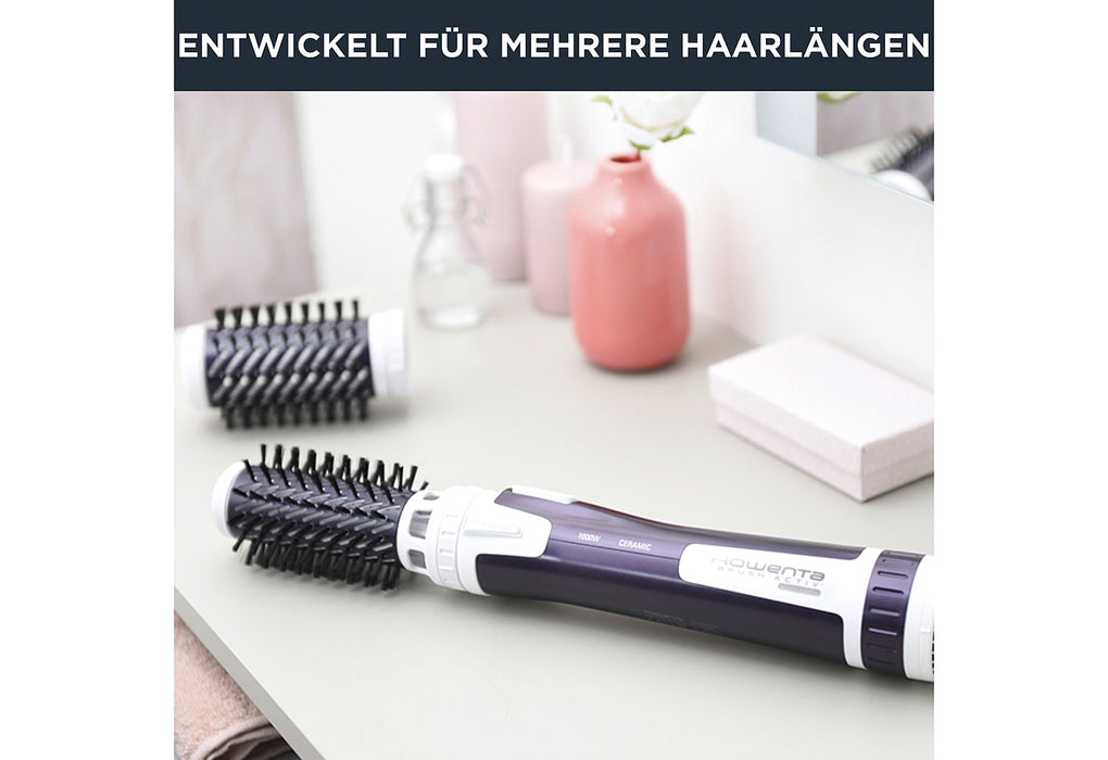 ROWENTA Warmluftbürste CF9530 Brush Active Volume & Shine 1000W violett