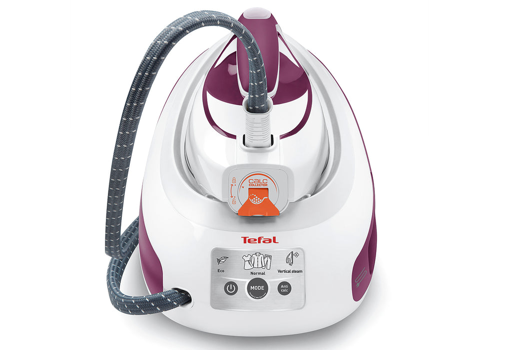 TEFAL Dampfgenerator SV8054 Express Anti-Calc 2800 Watt weiß/lila