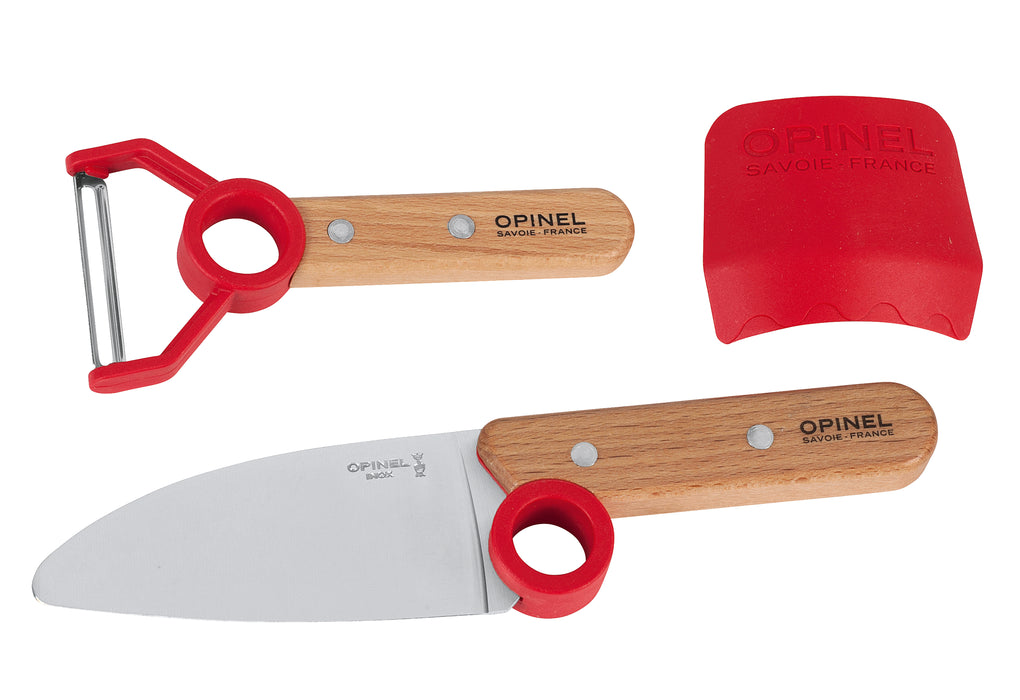 OPINEL Kinder Kochmesser-Set Le petit Chef 3teilig