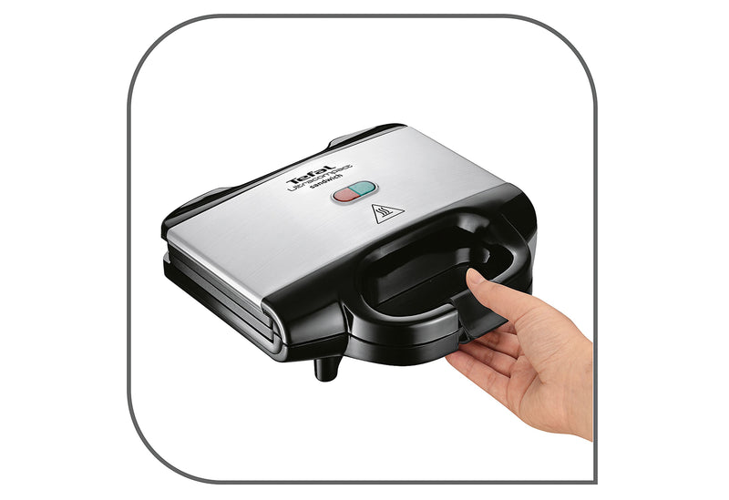 TEFAL Sandwichmaker SM 1552 2 antihaftbeschichtete Toastplatten 700 Watt