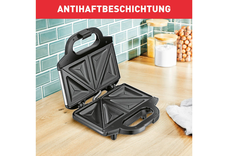 TEFAL Sandwichmaker SM 1552 2 antihaftbeschichtete Toastplatten 700 Watt
