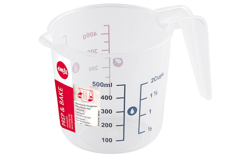 EMSA Kunststoff-Messbecher Prep & Bake 0,5l