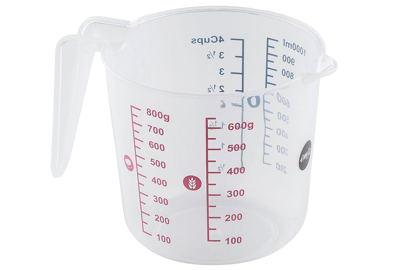 EMSA Kunststoff-Messbecher Prep & Bake 1l