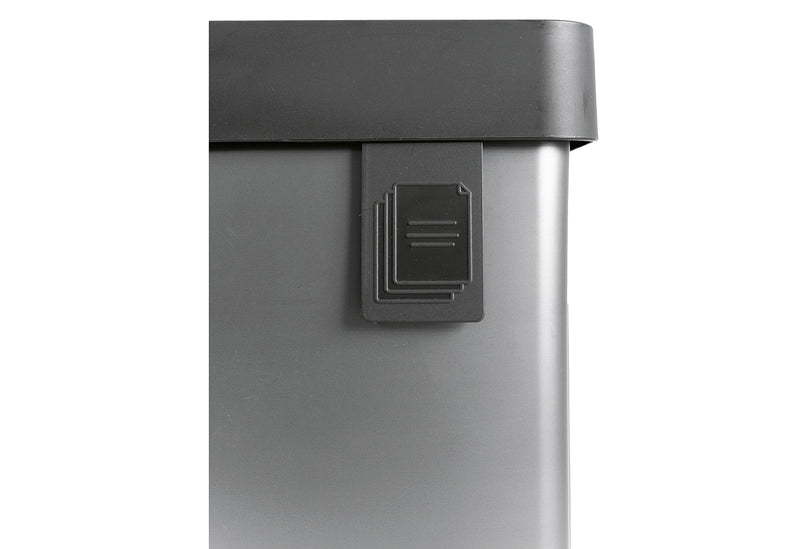 CURVER Abfalleimer Verto bin high 54l perlgrau