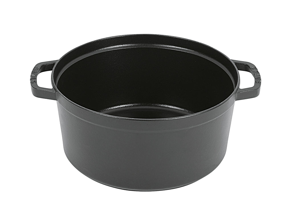 STAUB Cocotte Bräter new Classic Gusseisen 6,7 l Ø28cm schwarz