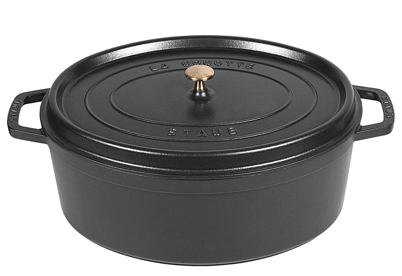 STAUB Bräter Cocotte 12l Ø41cm schwarz