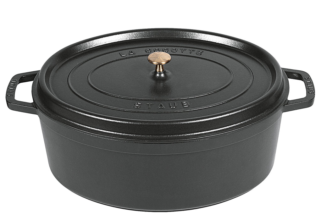 STAUB Bräter Cocotte 12l Ø41cm schwarz