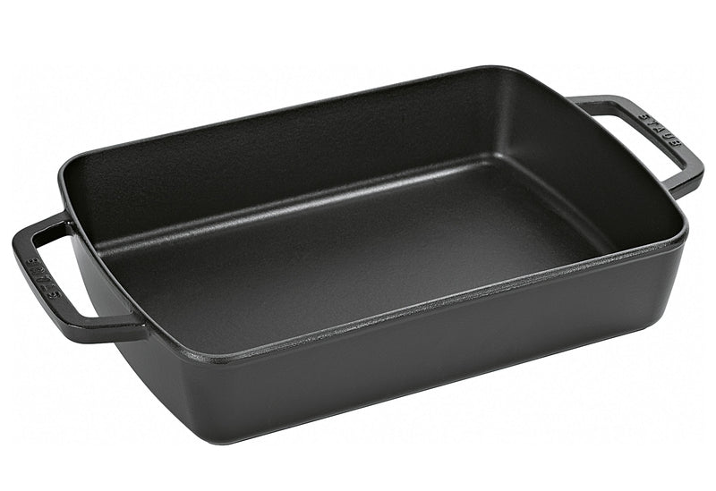 STAUB Auflaufform new Classic Gusseisen 30x20cm schwarz