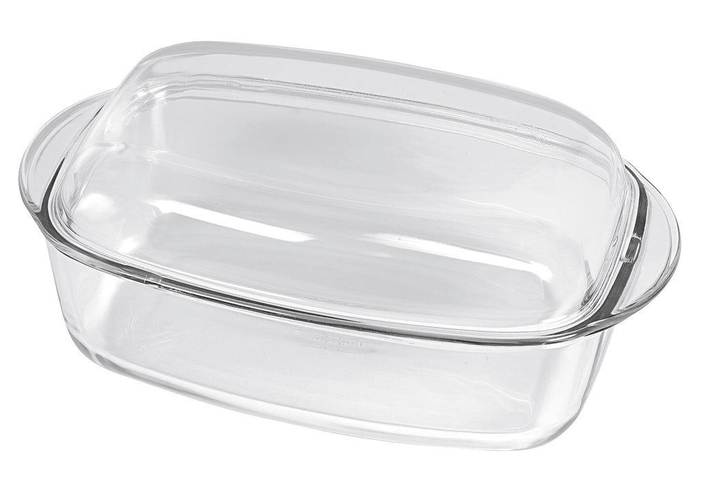 PYREX ESSENTIAL Kasserolle rechteckig Glas 3l+Deckel 1,5l