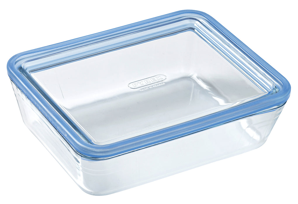 PYREX Zero Plastic Frischhaltedose mit Deckel 1,5l 22x17x6cm