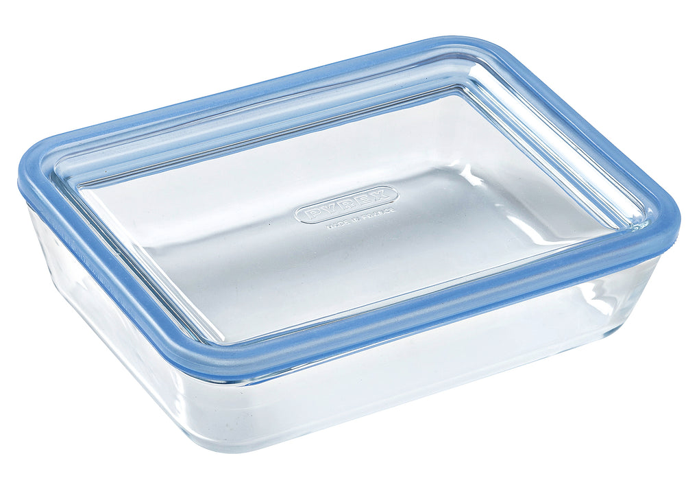 PYREX Zero Plastic Frischhaltedose mit Deckel 0,8l 19x14x5cm