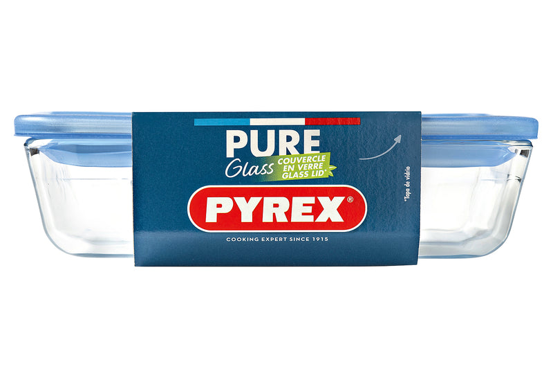 PYREX Zero Plastic Frischhaltedose mit Deckel 0,8l 19x14x5cm