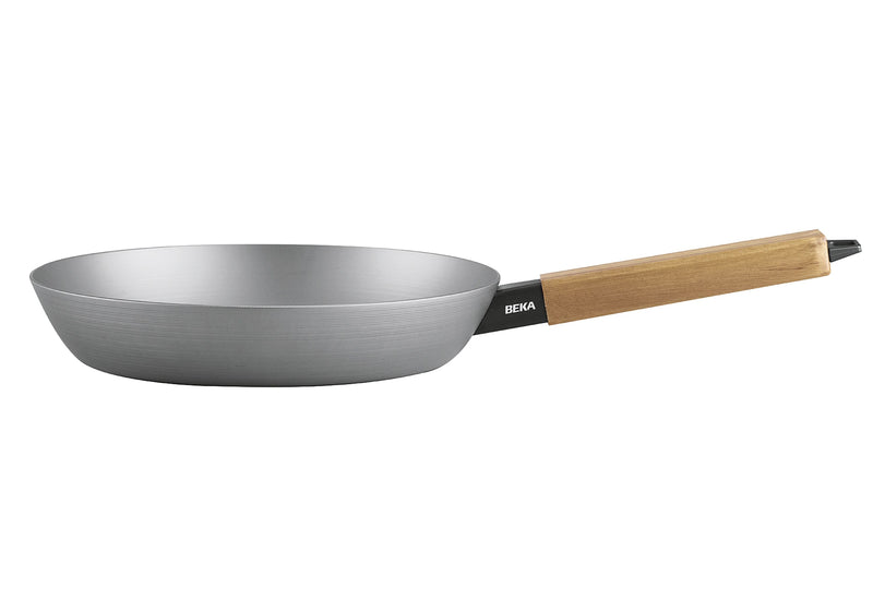 BEKA Pfanne Nomad Stahl + Akazienholz Ø24cm