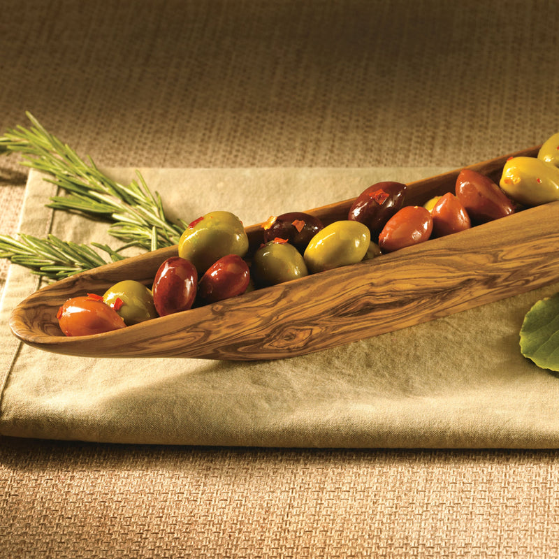 Oliven-Boot, 34 x 4 cm