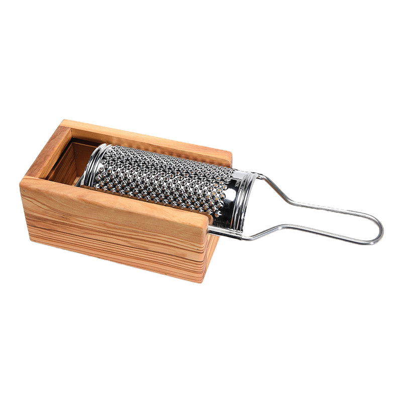 Parmesan Box mit Reibe, 15 x 7 x 8,5 cm
