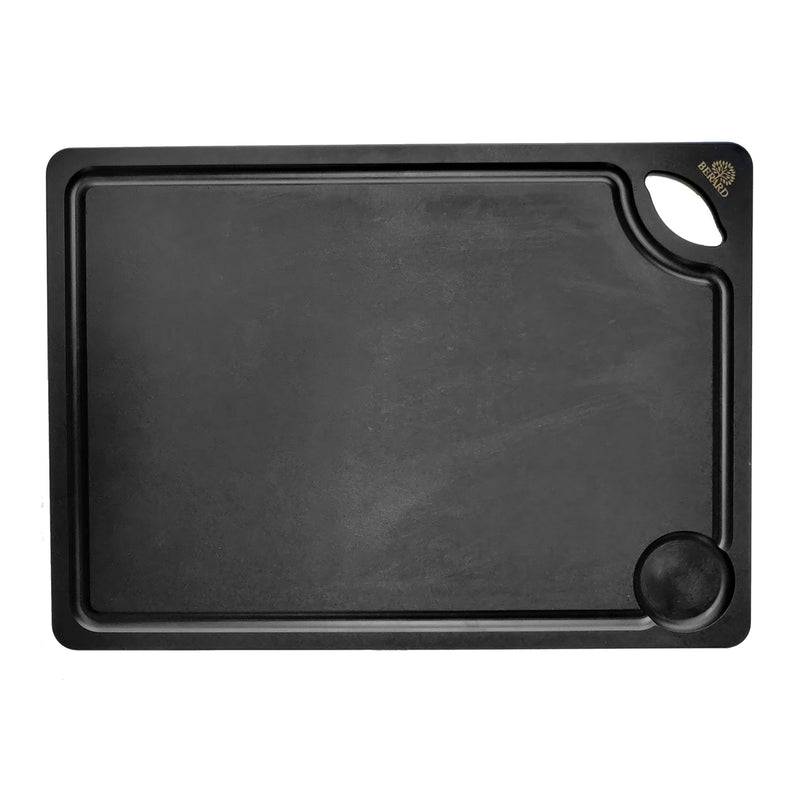 Holzfaser Schneidbrett "Bistro", grau,  34 x 24 x 0,6 cm