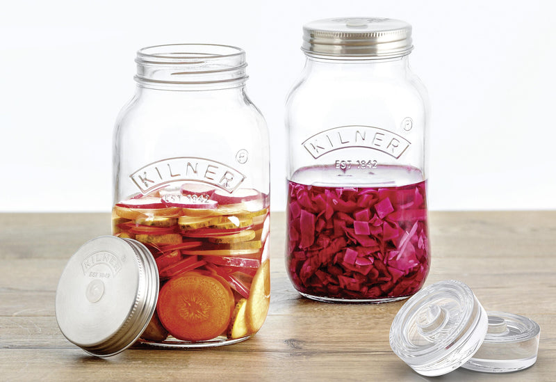 Fermentier-Set, 2 Gläser á 1 Liter