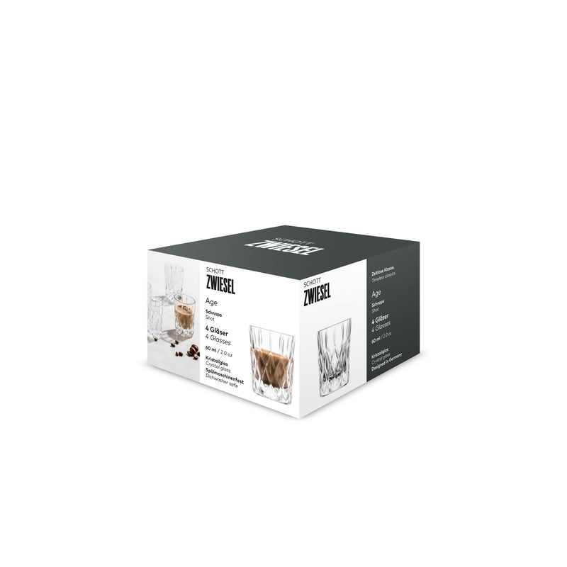 SCHOTT ZWIESEL Schnapsglas Age 4er Set