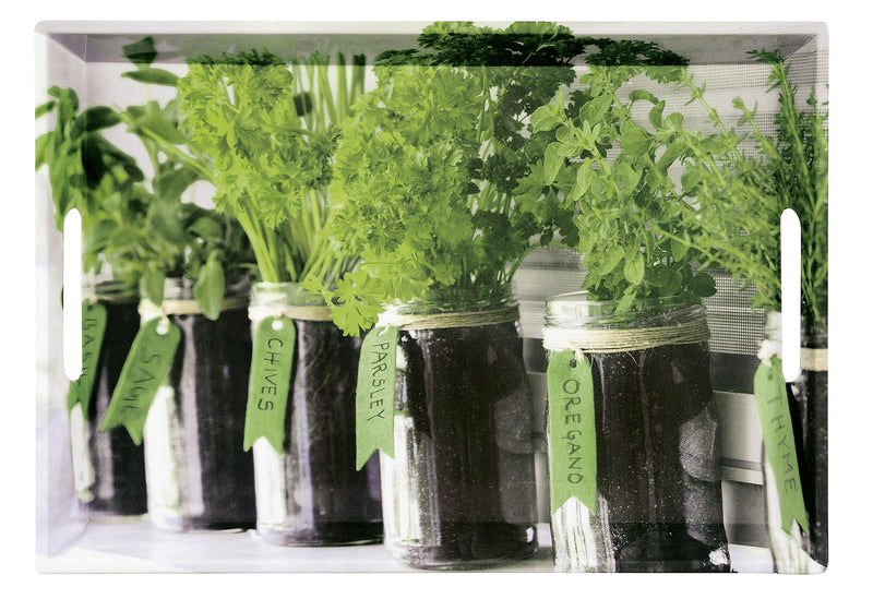 KESPER Serviertablett Herbs 48x30x3,5cm