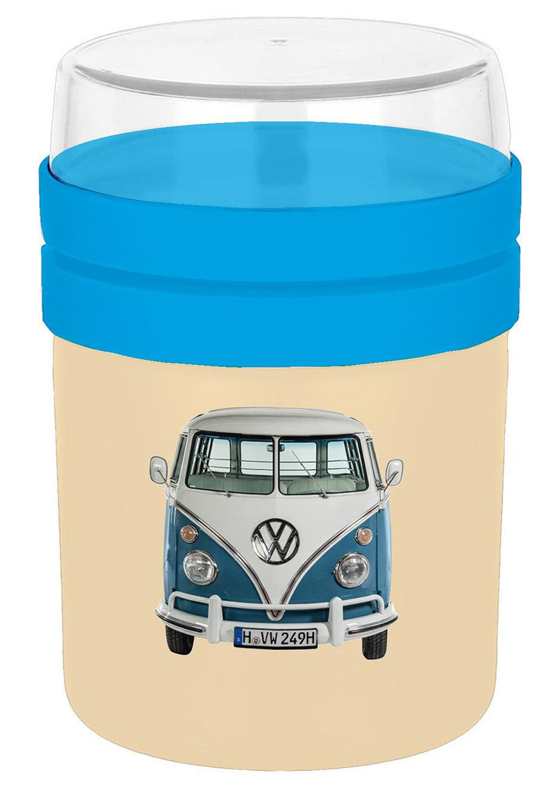 GEDA Food-2-go-Becher VW Bulli Kst. blau 500ml