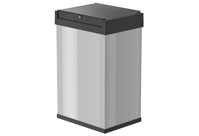HAILO Abfallbehälter mit Schwingdeckel Big-Box Swing L 35l silber