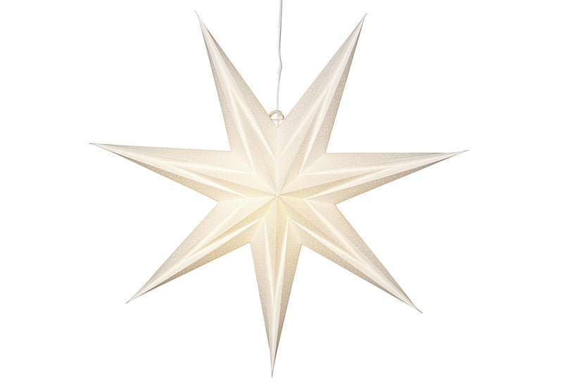 STAR TRADING Papierstern Holly 60cm weiß