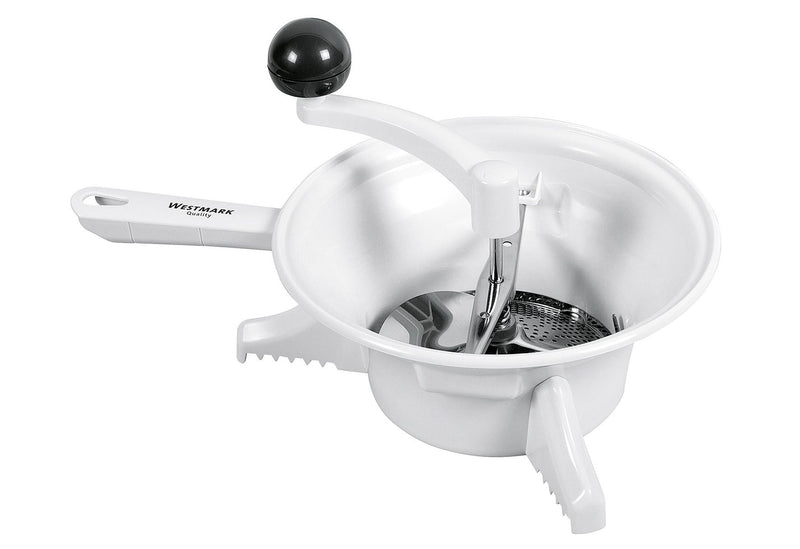 WESTMARK Passiermaschine Ø14cm weiß 2 Scheiben