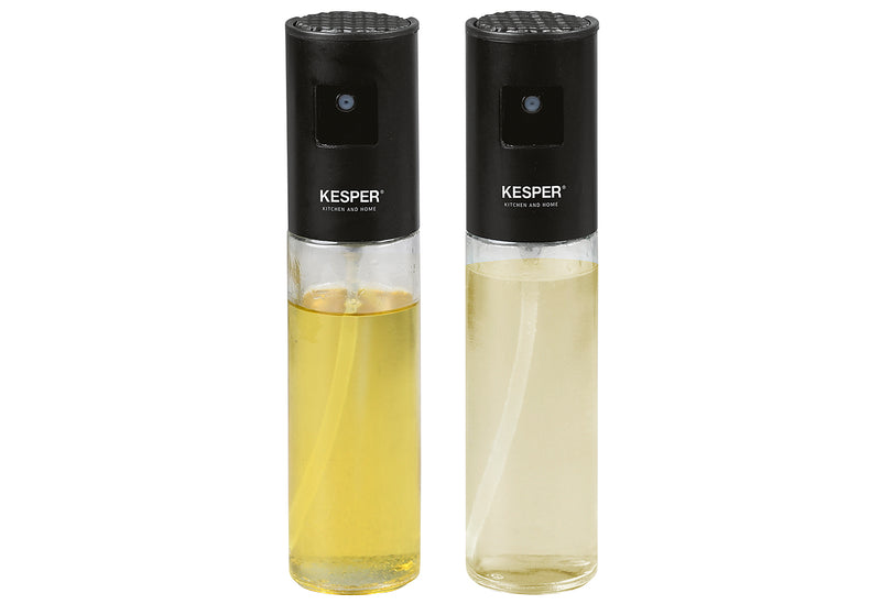 KESPER Essig-/Ölsprüher-Set Glas H18cm 2teilig