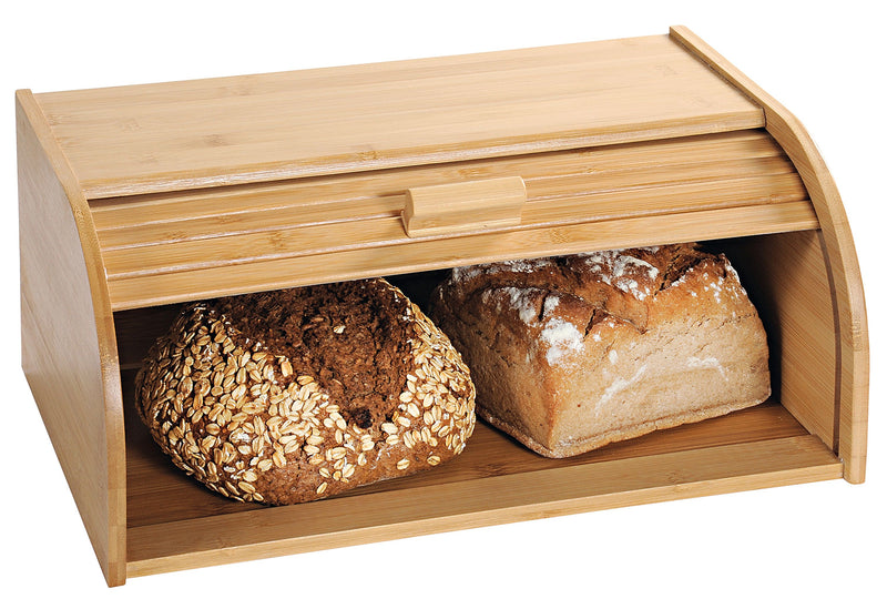 KESPER Brotkasten mit Rollklappe Bambus FSC® 40x27x16,9cm
