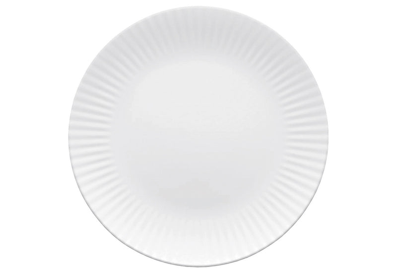 KRAUTHEIM & ADELBERG Speiseteller Relief weiß 27cm 2Stück