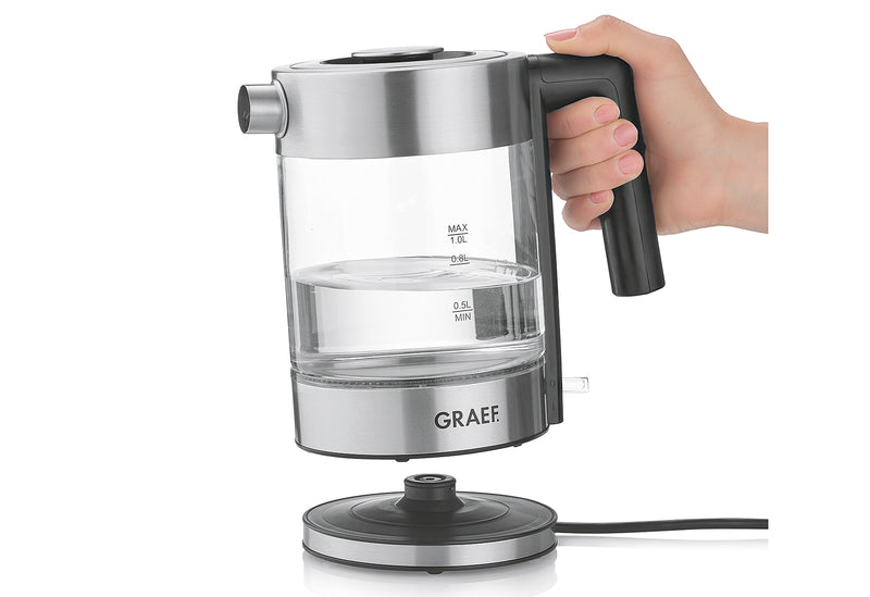 GRAEF Wasserkocher WK 300 EU 1l 2200Watt Glas