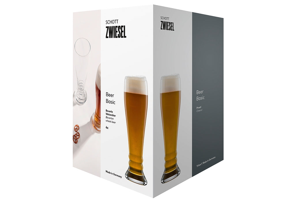 SCHOTT ZWIESEL Weizenbierglas Bavaria Bar Special 500ml 4er Set